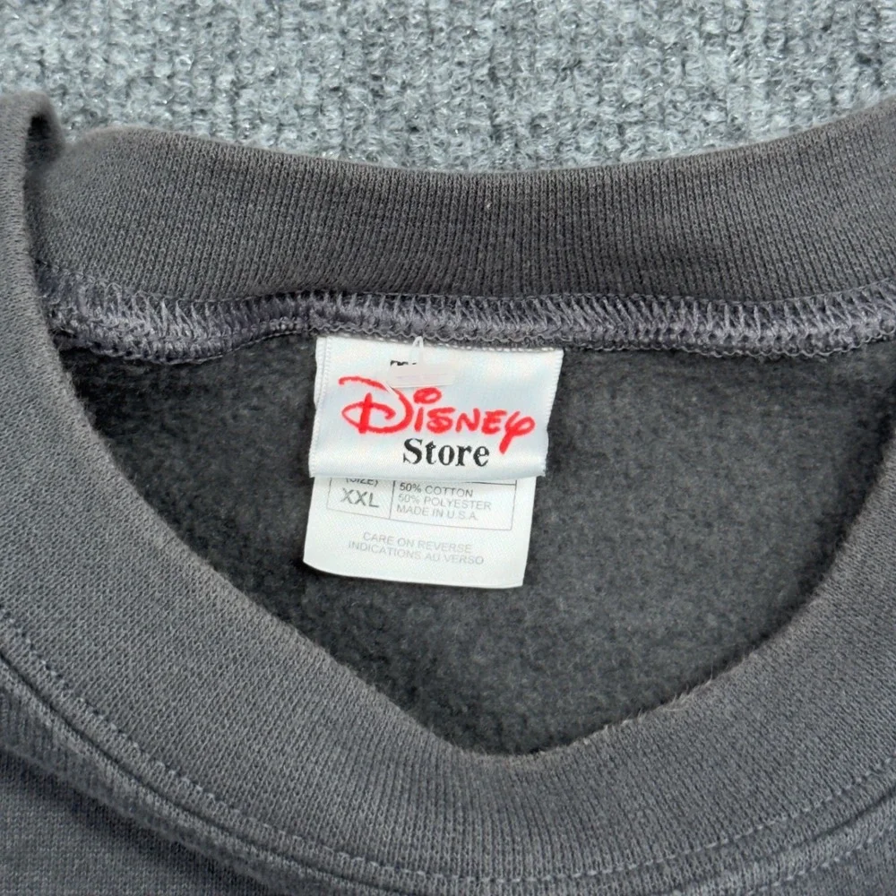 Disney Store Grumpy Sweatshirt Size XXL Graphic Print Crewneck Men‎